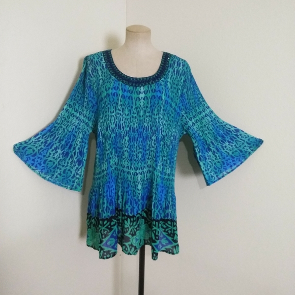 Catherines Tops - Catherine's Embellished Tunic